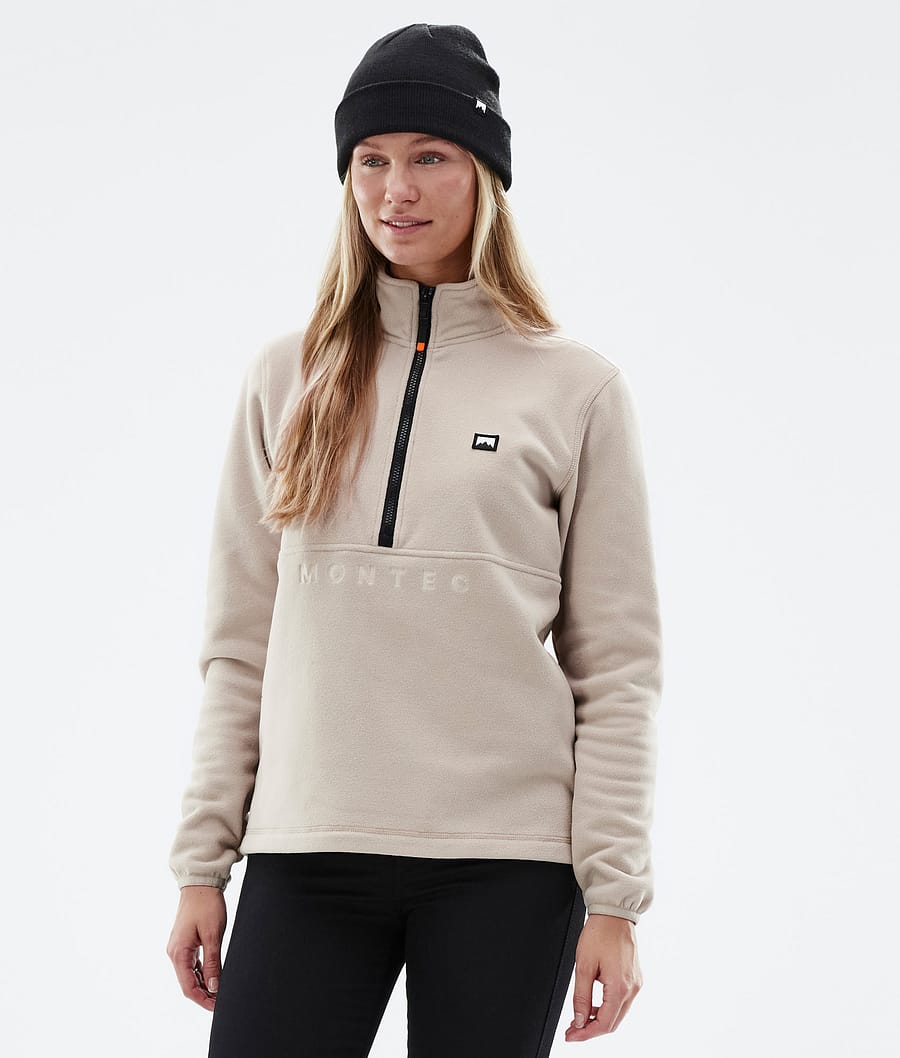 Echo W Fleece Sweater Women Sand