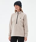 Echo W Fleece Sweater Women Sand, Image 1 of 5