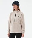 Echo W Fleece Sweater Women Sand