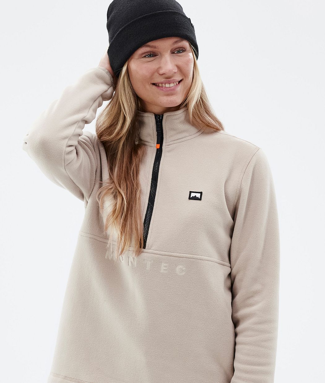 Echo W Fleece Sweater Women Sand
