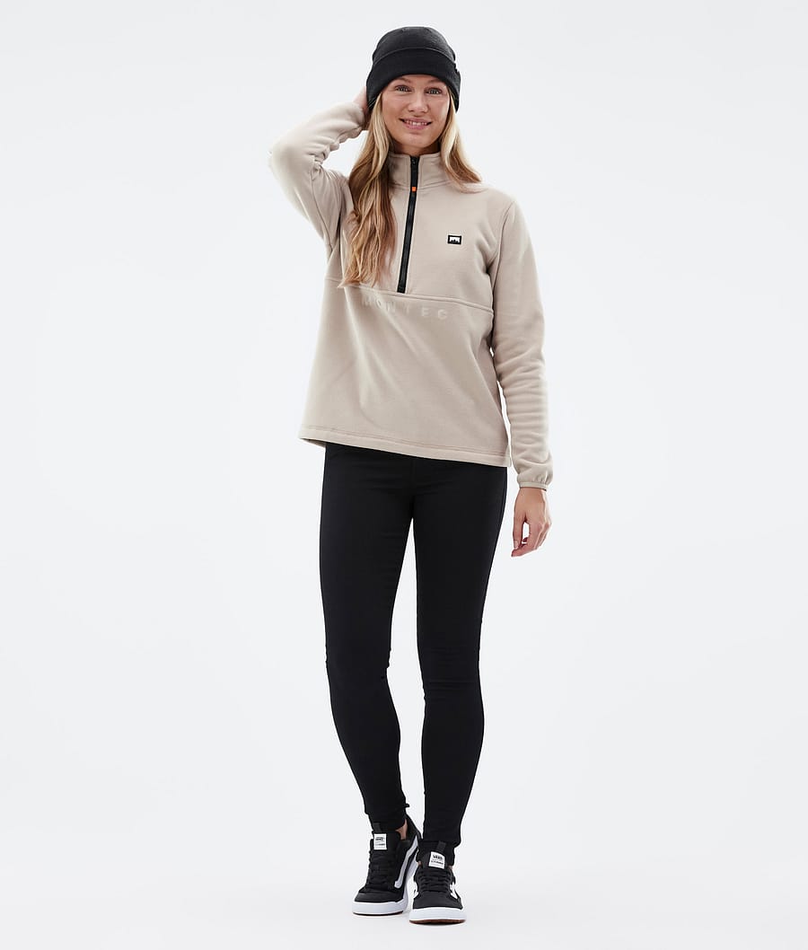 Echo W Fleece Sweater Women Sand
