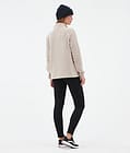 Echo W Fleece Sweater Women Sand, Image 4 of 5