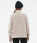 Echo W Fleece Sweater Women Sand, Image 5 of 5