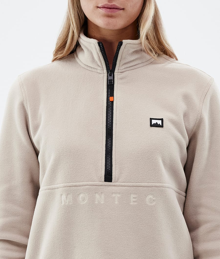 Echo W Fleece Sweater Women Sand