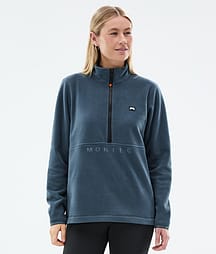 Montec Echo W Sweat Polaire Femme Metal Blue