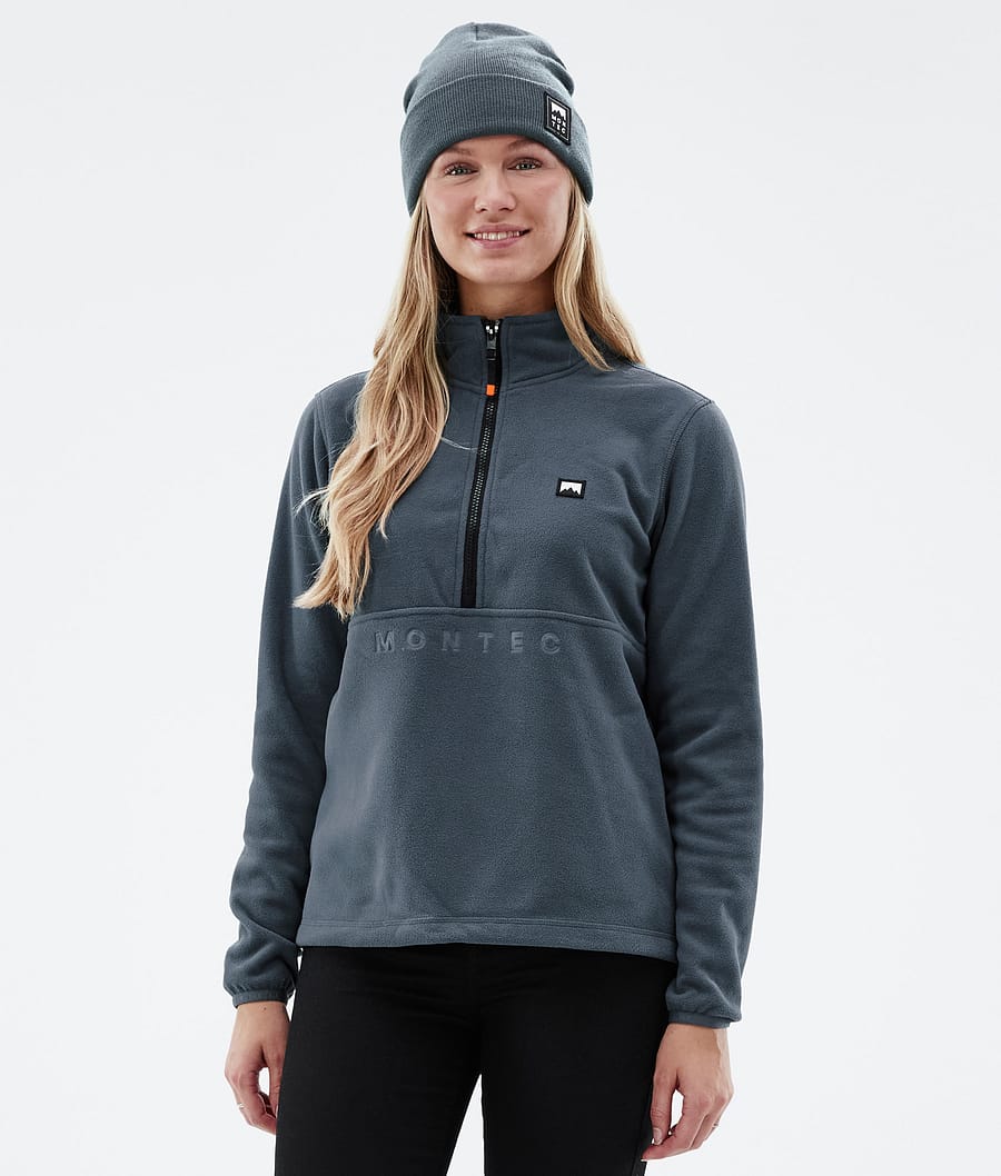 Echo W Fleece Sweater Women Metal Blue
