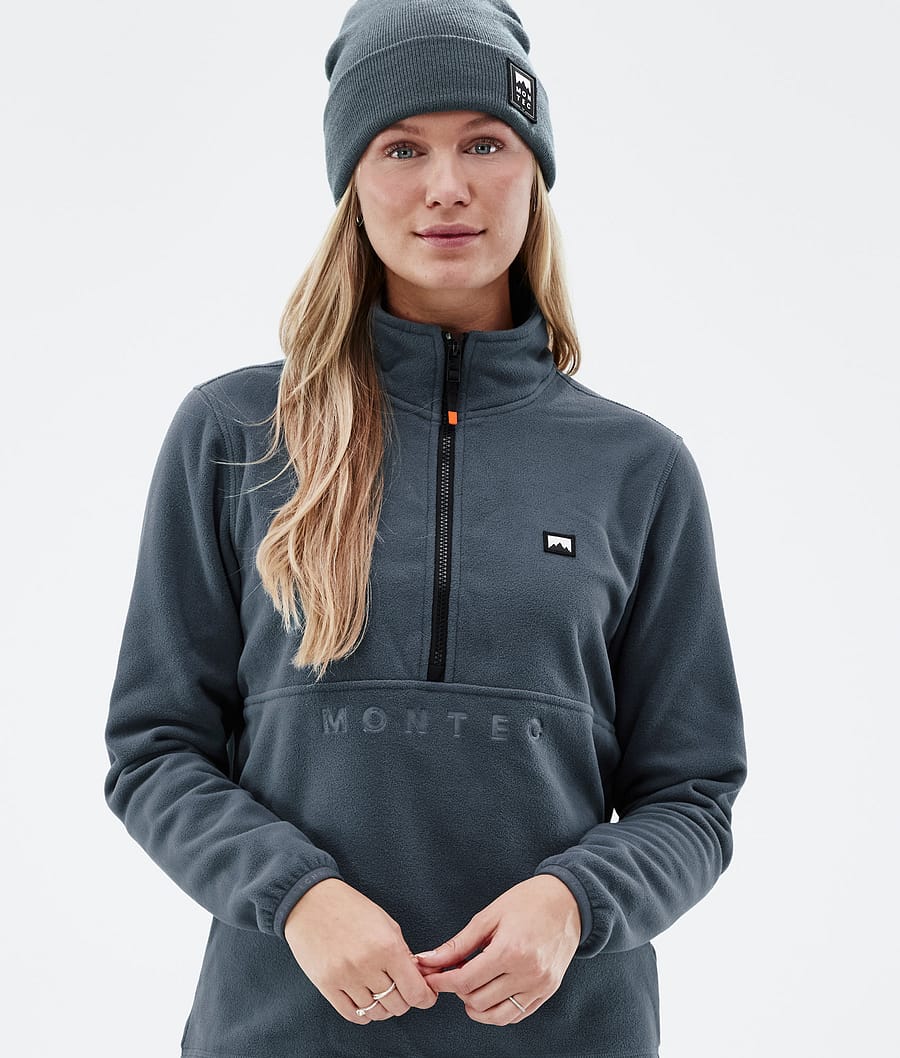Echo W Fleece Sweater Women Metal Blue