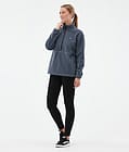 Echo W Fleece Sweater Women Metal Blue, Image 3 of 5