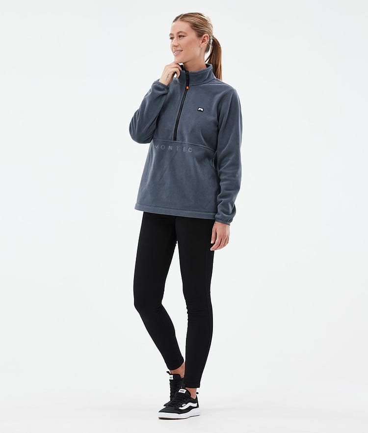 Echo W Fleece Sweater Women Metal Blue, Image 3 of 5