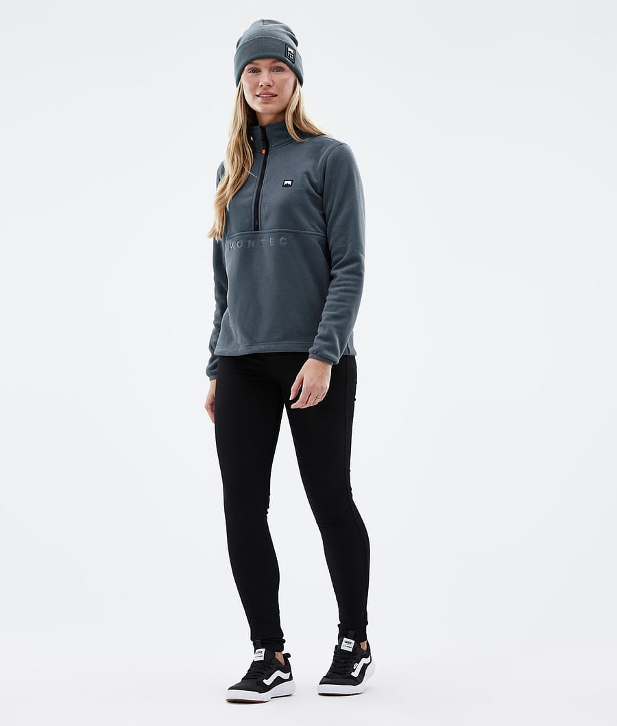 Echo W Fleece Sweater Women Metal Blue