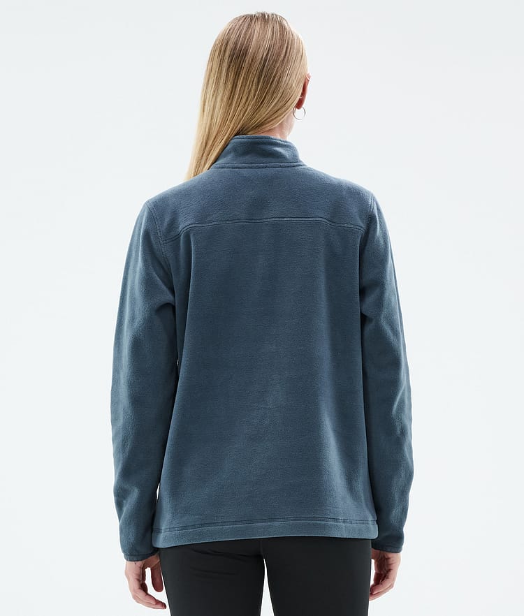 Echo W Fleecetrøje Dame Metal Blue, Billede 5 af 5