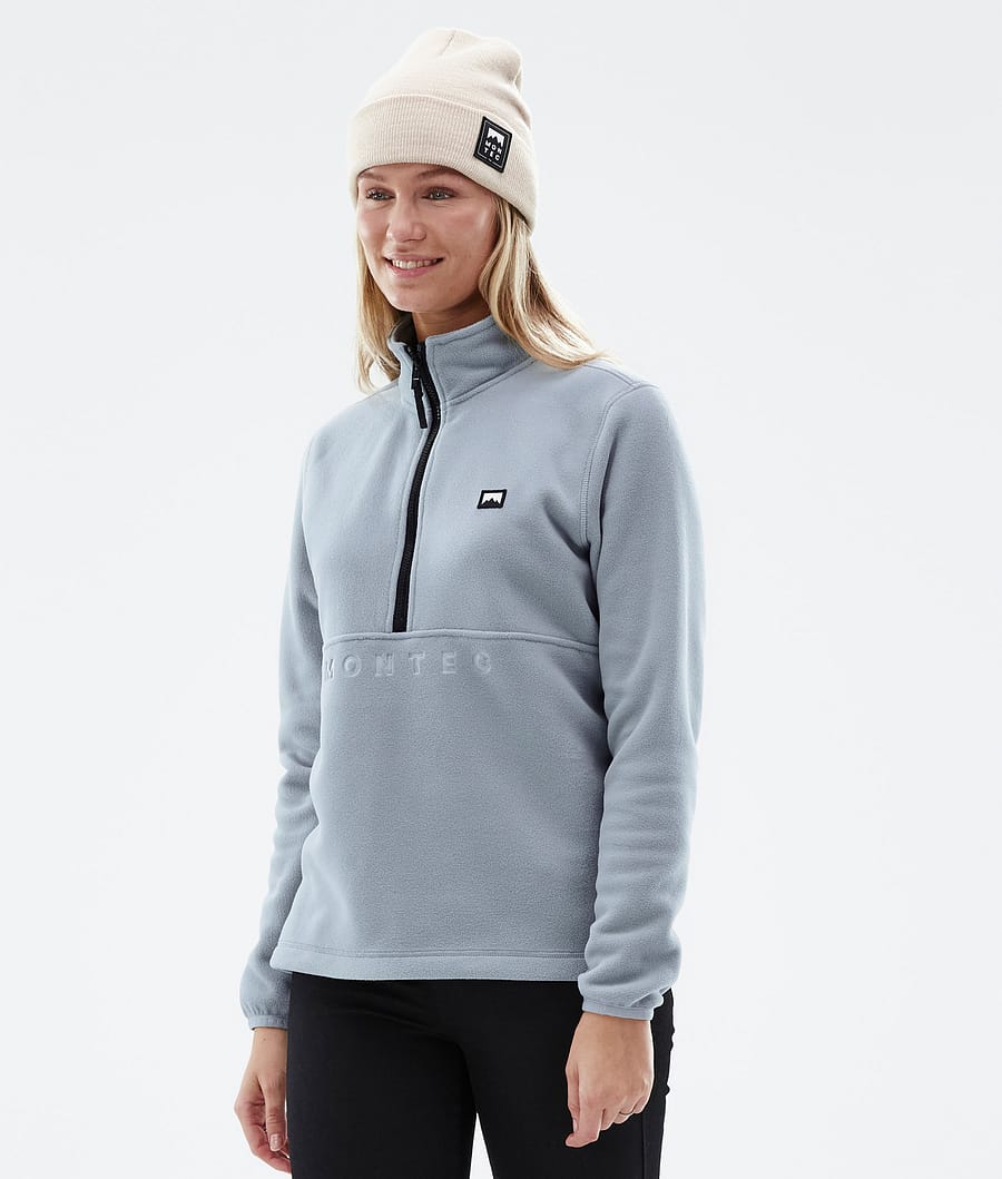 Echo W Fleece Sweater Women Soft Blue