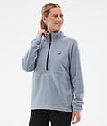 Echo W Fleece Sweater Women Soft Blue, Image 1 of 5