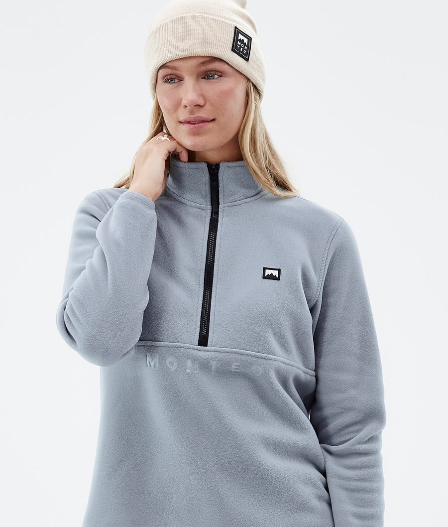 Echo W Fleece Sweater Women Soft Blue