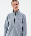 Echo W Fleece Sweater Women Soft Blue, Image 2 of 5