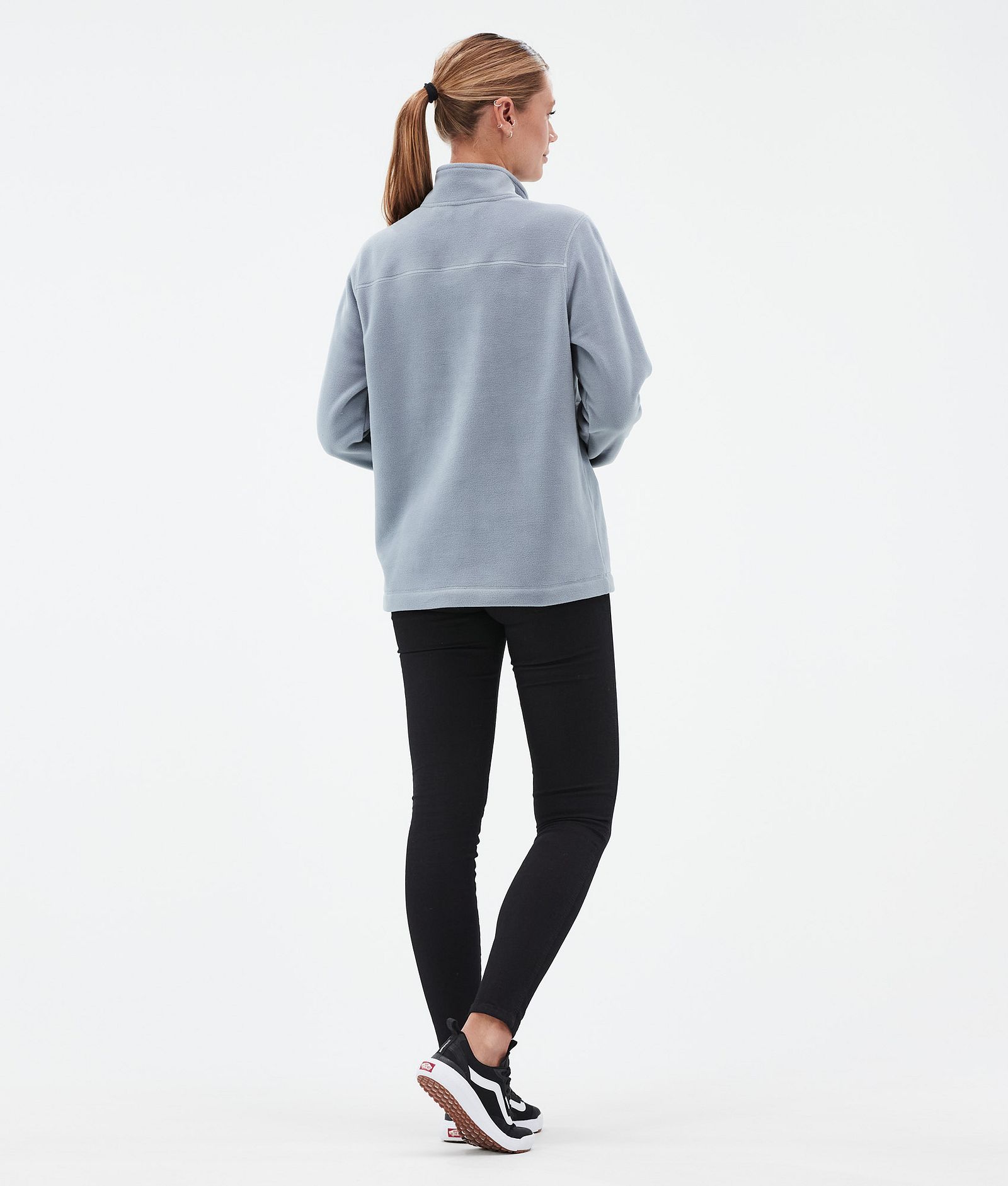 Echo W Fleece Sweater Women Soft Blue, Image 4 of 5