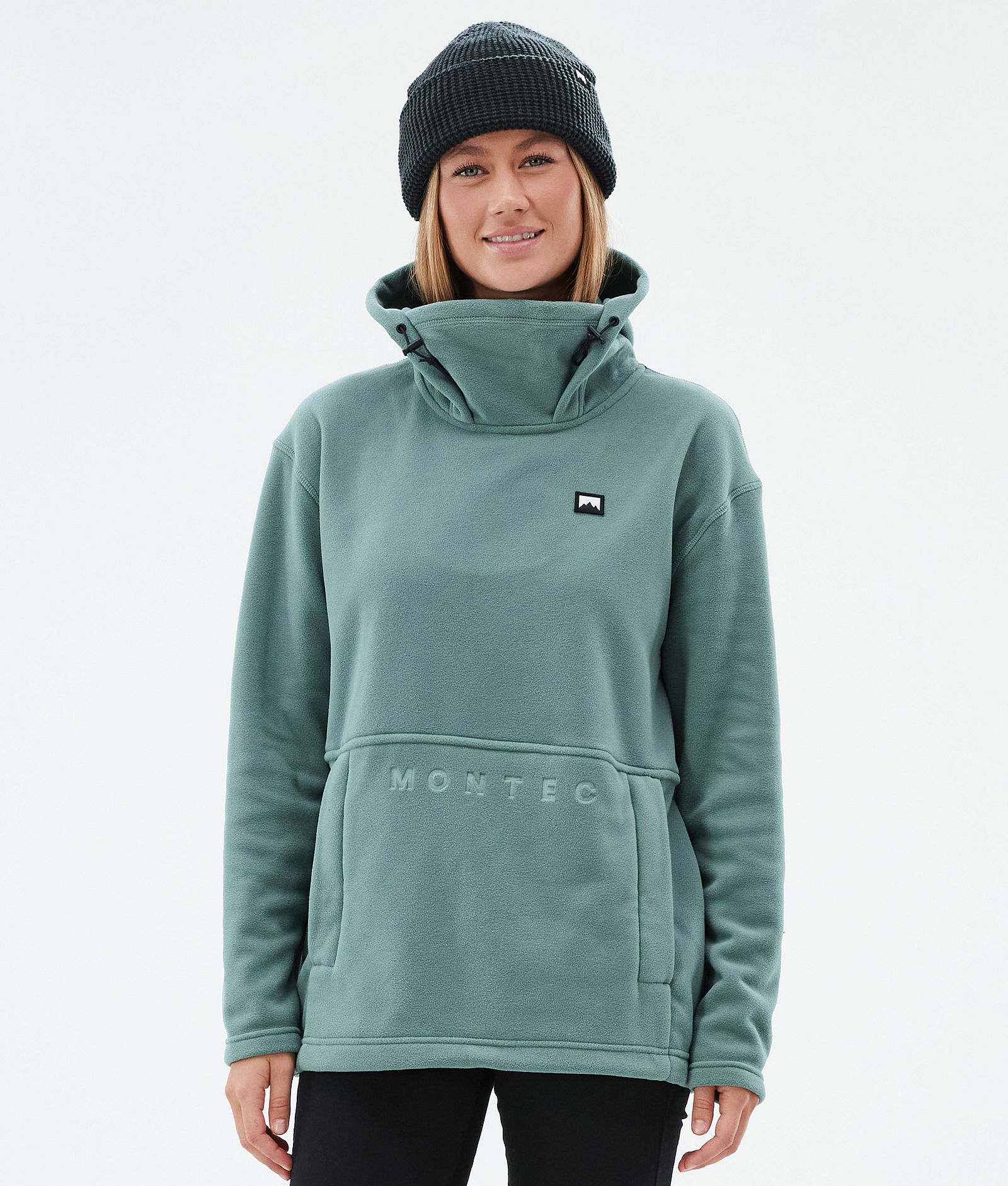 Delta W Fleece Hoodie Women Atlantic, Image 1 of 7