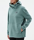 Delta W Fleece Hoodie Women Atlantic, Image 7 of 7