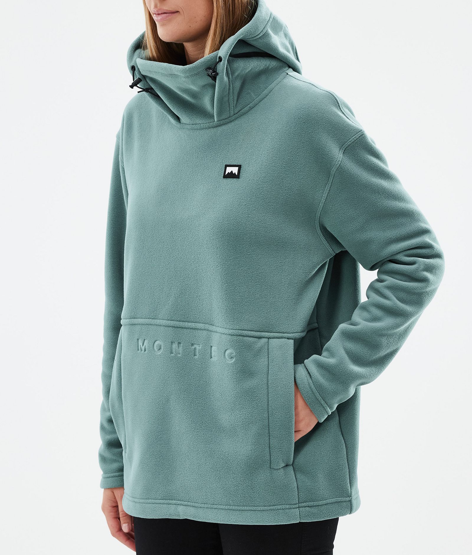 Delta W Fleece Hoodie Women Atlantic, Image 7 of 7