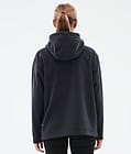 Delta W Fleece Hoodie Women Black, Image 6 of 7