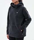 Delta W Fleece Hoodie Women Black, Image 7 of 7