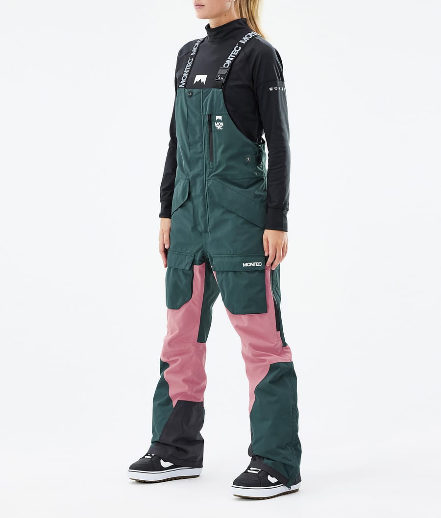 Fawk W Snowboard Pants Women Dark Atlantic/Pink