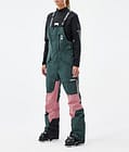 Fawk W Pantalon de Ski Femme Dark Atlantic/Pink, Image 1 sur 7