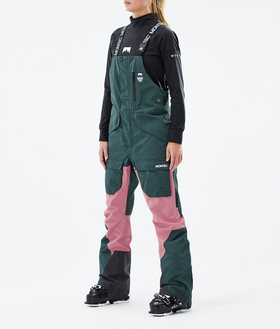 Fawk W Skibroek Dames Dark Atlantic/Pink