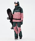 Fawk W Pantalon de Snowboard Femme Dark Atlantic/Pink, Image 2 sur 7