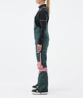 Fawk W Kalhoty na Snowboard Dámské Dark Atlantic/Pink, Obrázek 3 z 7