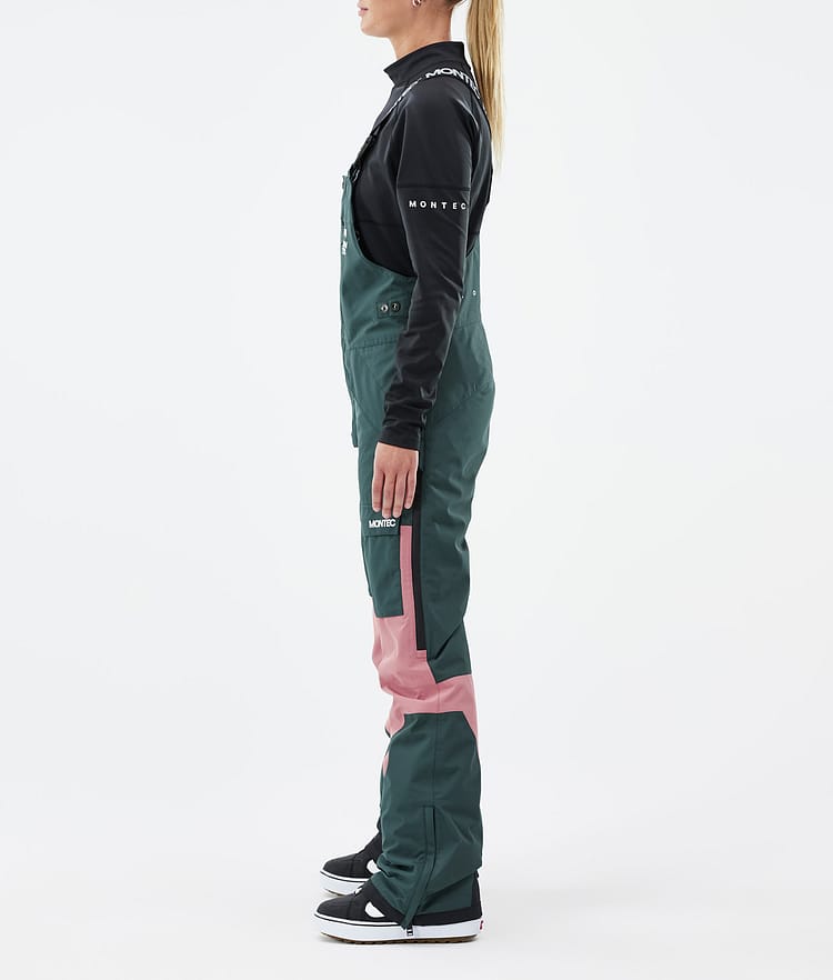 Fawk W Kalhoty na Snowboard Dámské Dark Atlantic/Pink, Obrázek 3 z 7