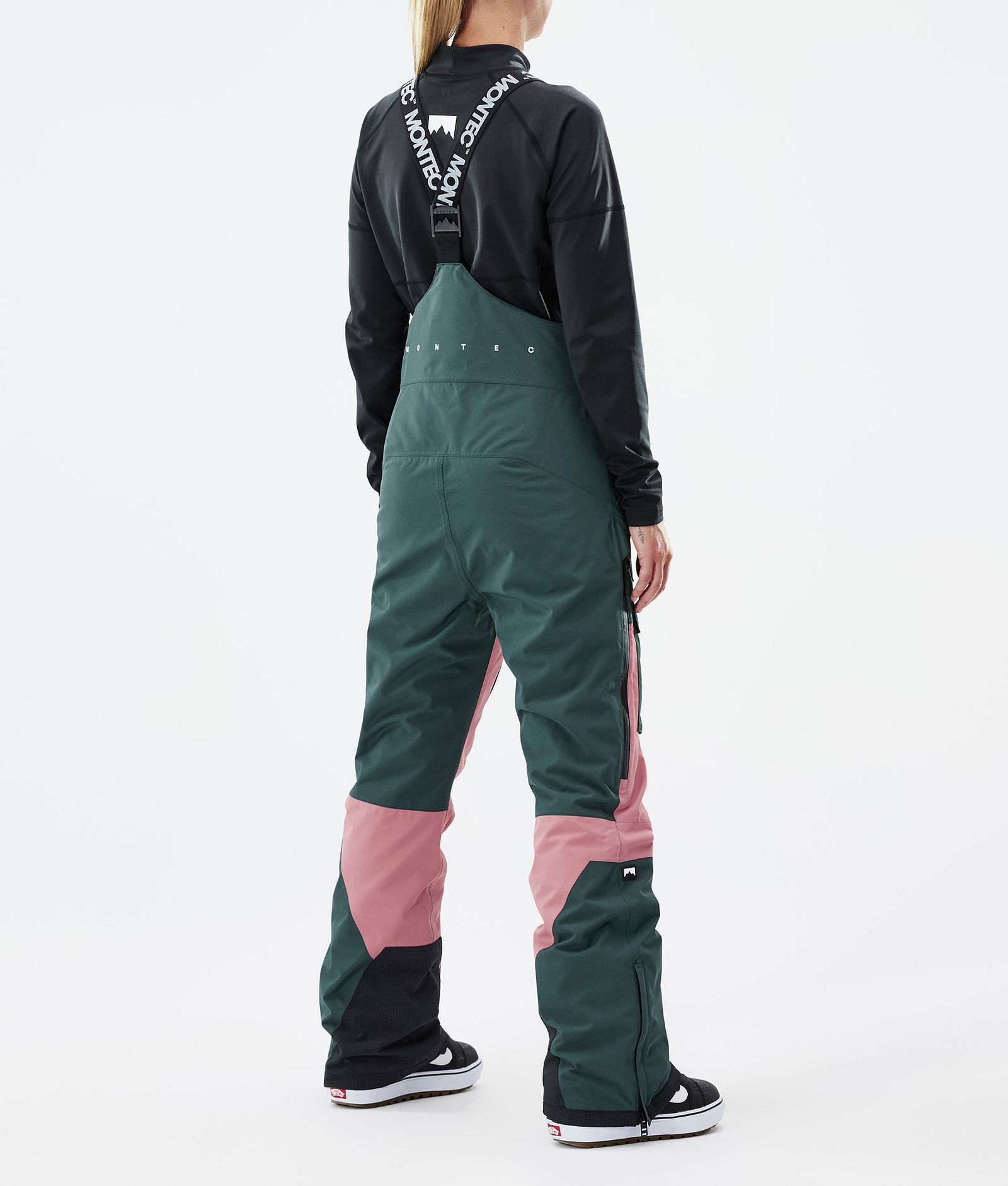 Fawk W Pantalon de Snowboard Femme Dark Atlantic/Pink, Image 4 sur 7