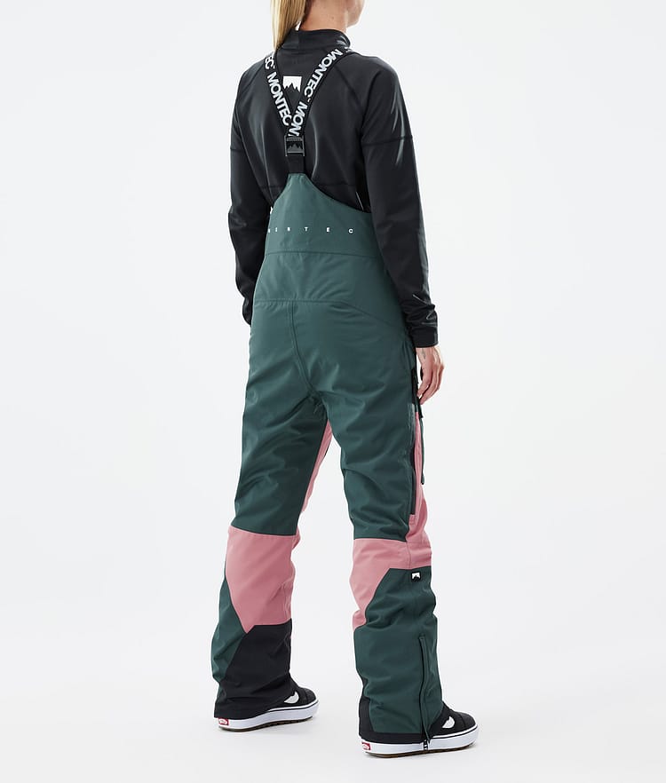 Fawk W Snowboardbukse Dame Dark Atlantic/Pink