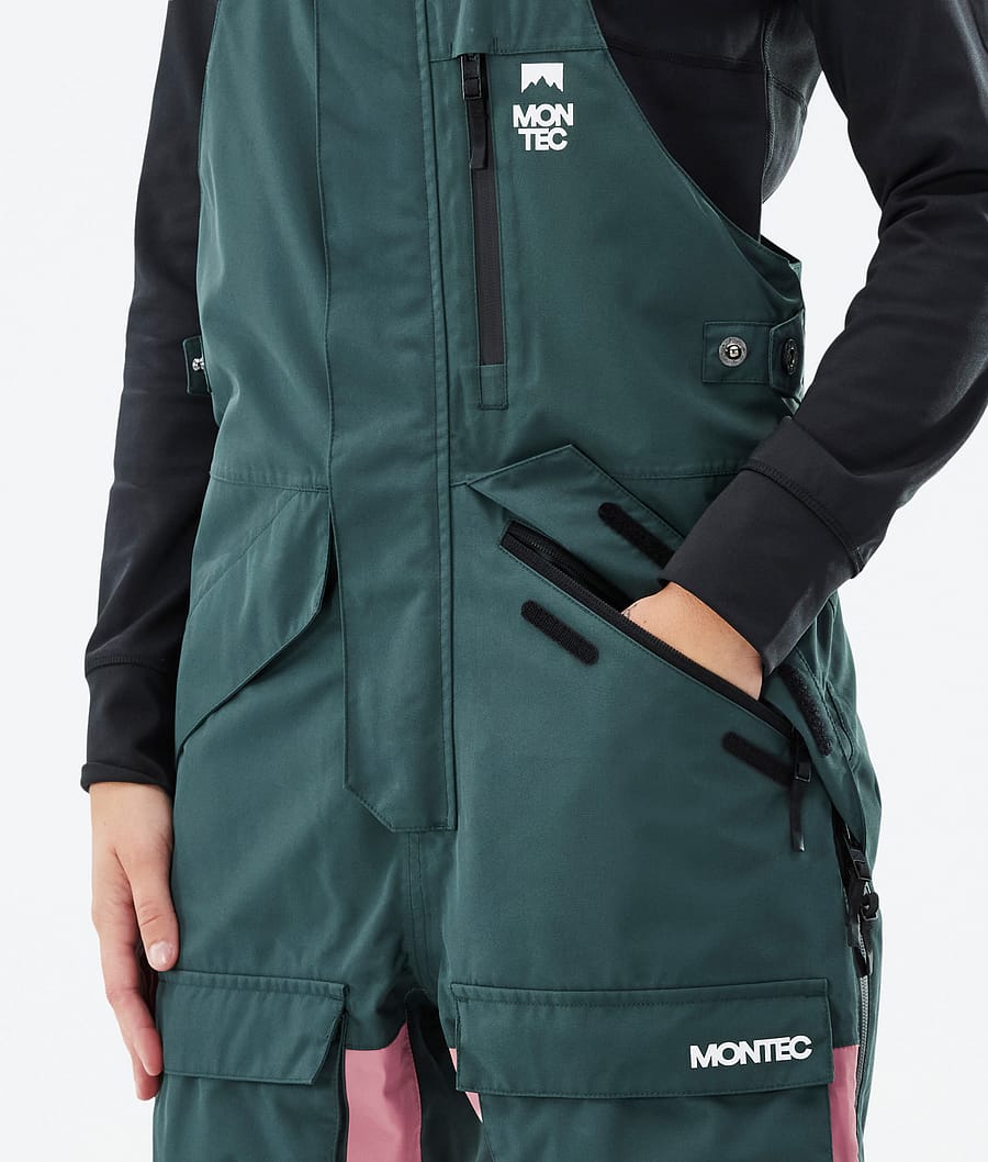 Fawk W Ski Pants Women Dark Atlantic/Pink