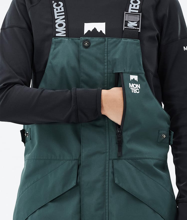 Fawk W Kalhoty na Snowboard Dámské Dark Atlantic/Pink, Obrázek 6 z 7