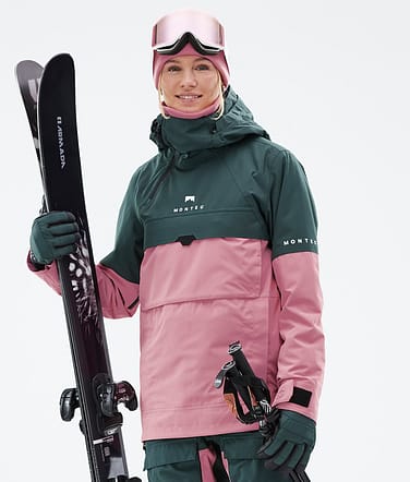 Anorak mujer ski Descente Mosalia insulated Negra - Ski Service