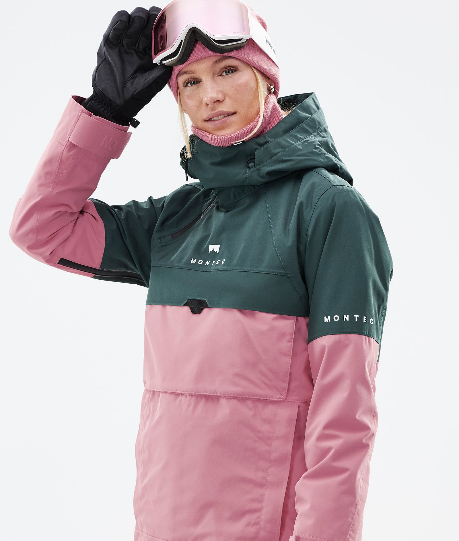 Dune W Ski Jacket Women Dark Atlantic/Pink, Image 2 of 9