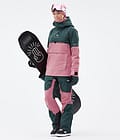 Dune W Snowboard Jacket Women Dark Atlantic/Pink Renewed, Image 3 of 9