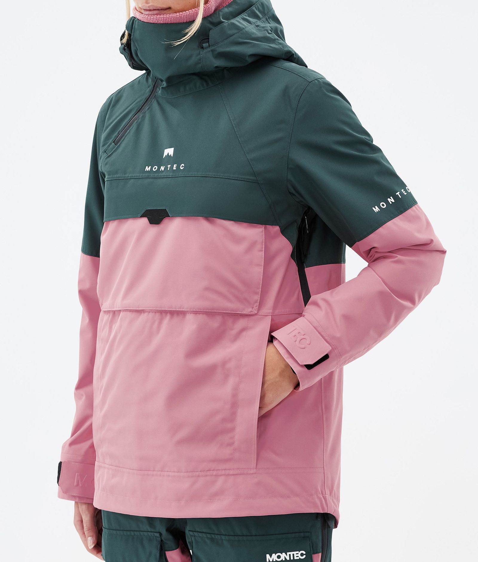 Dune W Veste Snowboard Femme Dark Atlantic/Pink Renewed, Image 8 sur 9