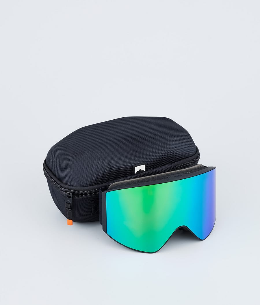 Scope Ski Goggle Black/Tourmaline Green Mirror