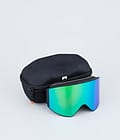 Scope 2022 Ski Goggles Black/Tourmaline Green Mirror