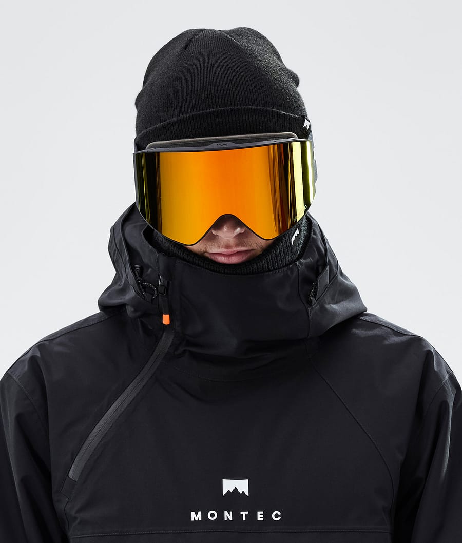Scope Ski Goggles Black/Ruby Red Mirror