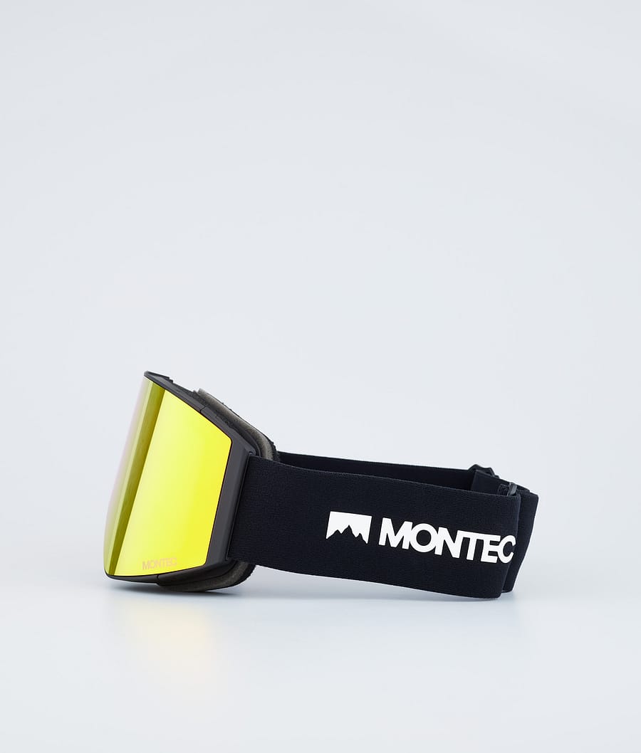 Scope Ski Goggles Black/Ruby Red Mirror