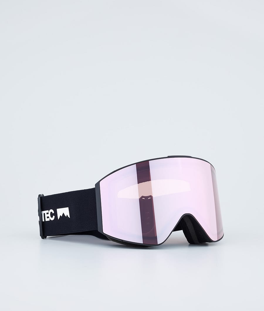 Scope Masque de ski Black/Pink Sapphire Mirror