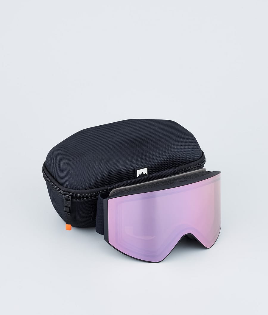 Scope Ski Goggle Black/Pink Sapphire Mirror