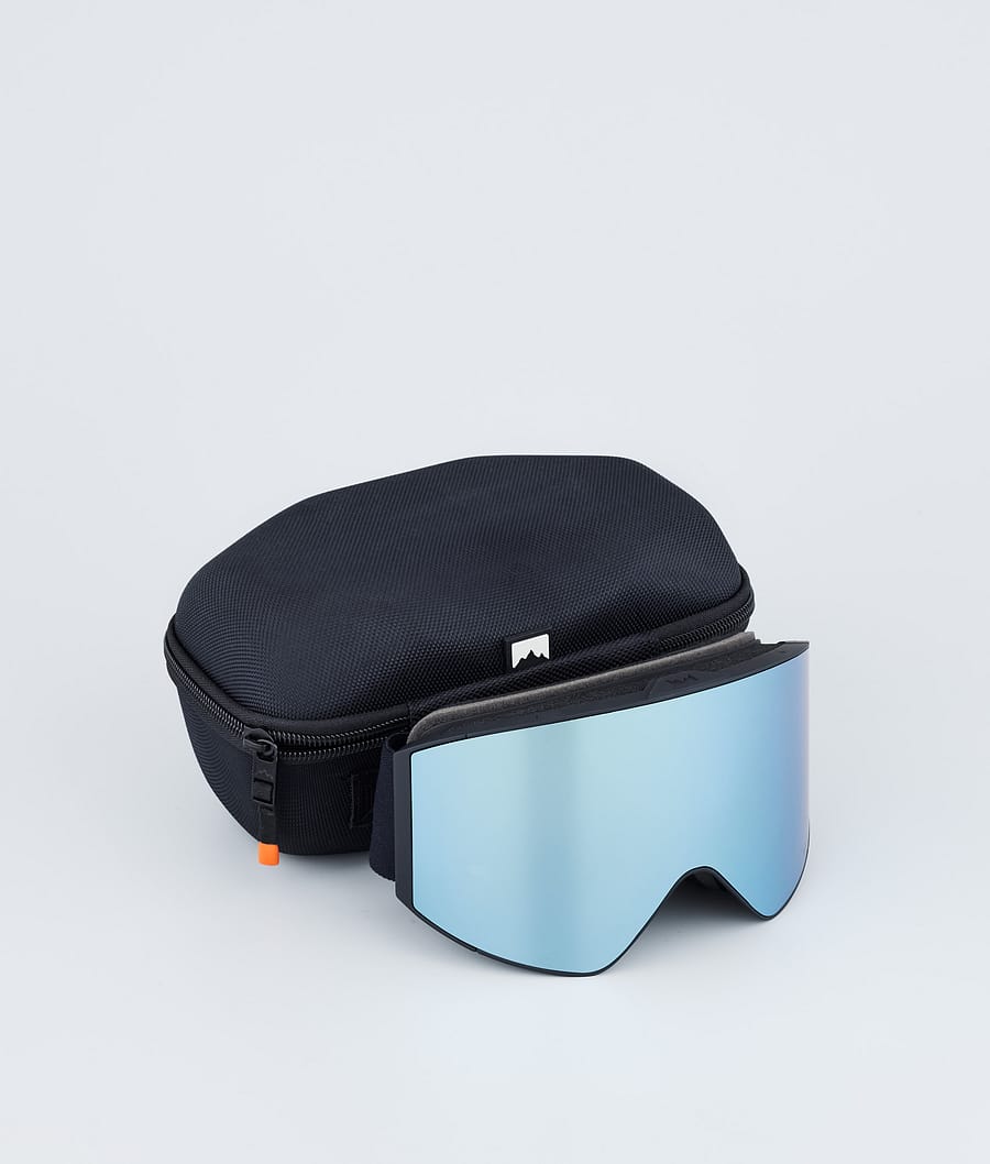 Montec Scope 2022 Ski Goggles Men Black/Moon Blue Mirror