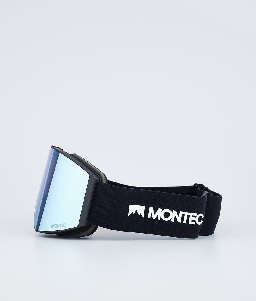 Scope Ski Goggles Black/Moon Blue Mirror
