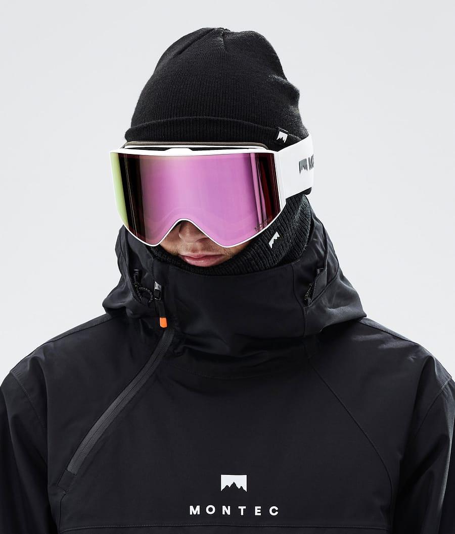 Scope Ski Goggles White/Rose Mirror