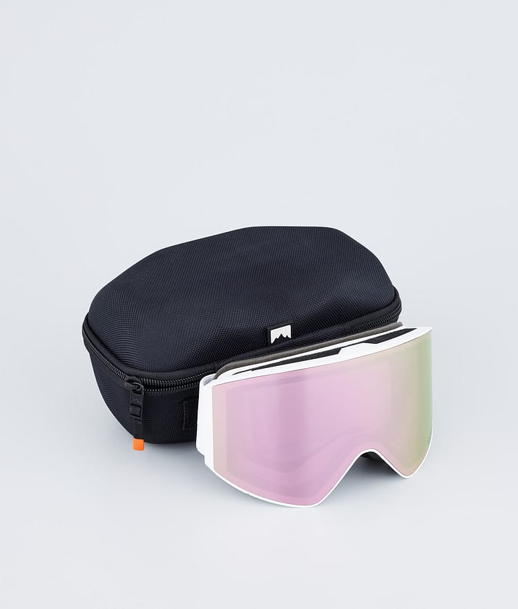 Montec Scope 2022 Ski Goggles Men White/Rose Mirror