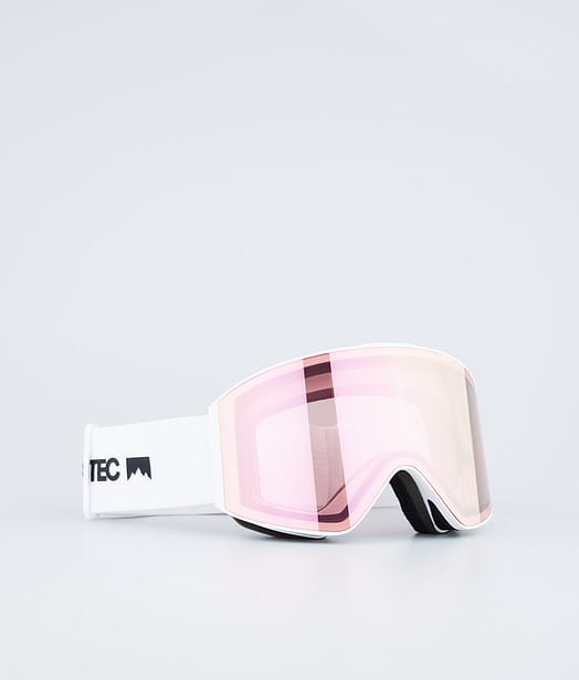 Scope 2022 Skibriller White/Pink Sapphire Mirror